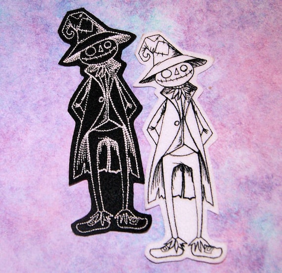 Scarecrow - Wizard of Oz Iron On Embroidery Patch MTCoffinz - Choose Size