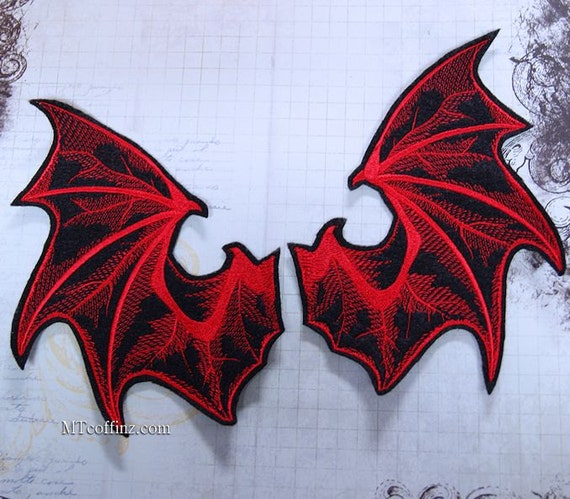Red demon wings  Wings drawing, Fairy wings drawing, Demon wings