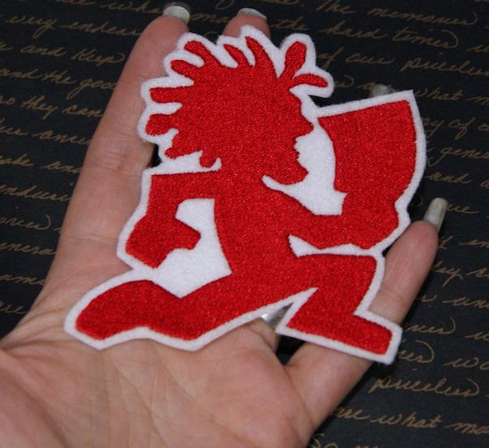 ICP Hatchetman Iron on Embroidery Patch Mtcoffinz Etsy