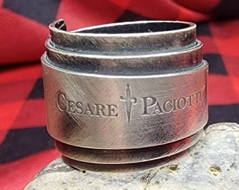 Sterling Silver "Cesare Paciotti" Ring  (st - 3606)