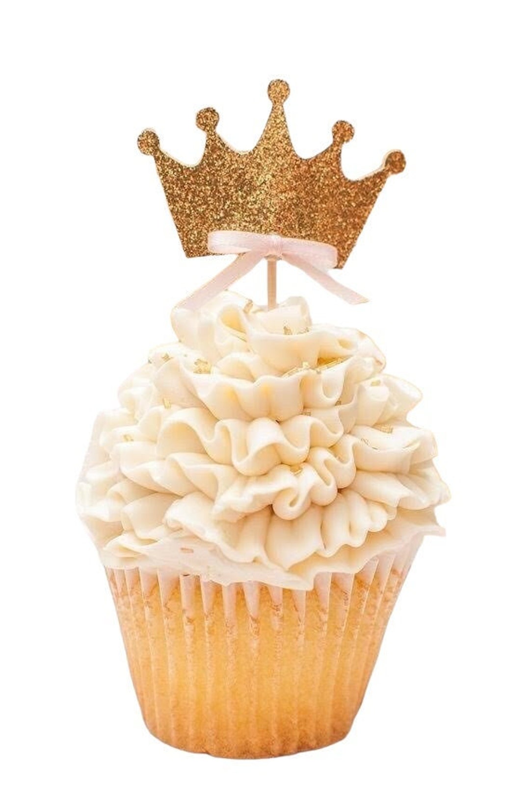 Princess Crown Princess Tiara Cupcake Toppers - Etsy