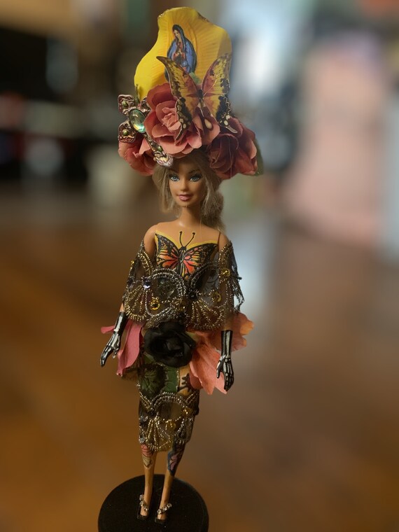 Sugar skull barbie doll sale