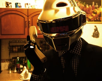 Thomas Robot Helmet + gloves + balaclava