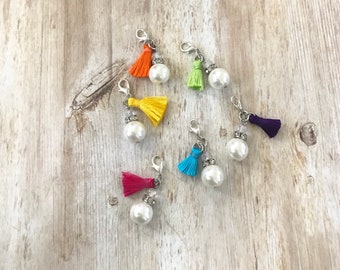 Mini Tassels Planner Charms/ Planner Accessory/ Travelers Notebook Charm