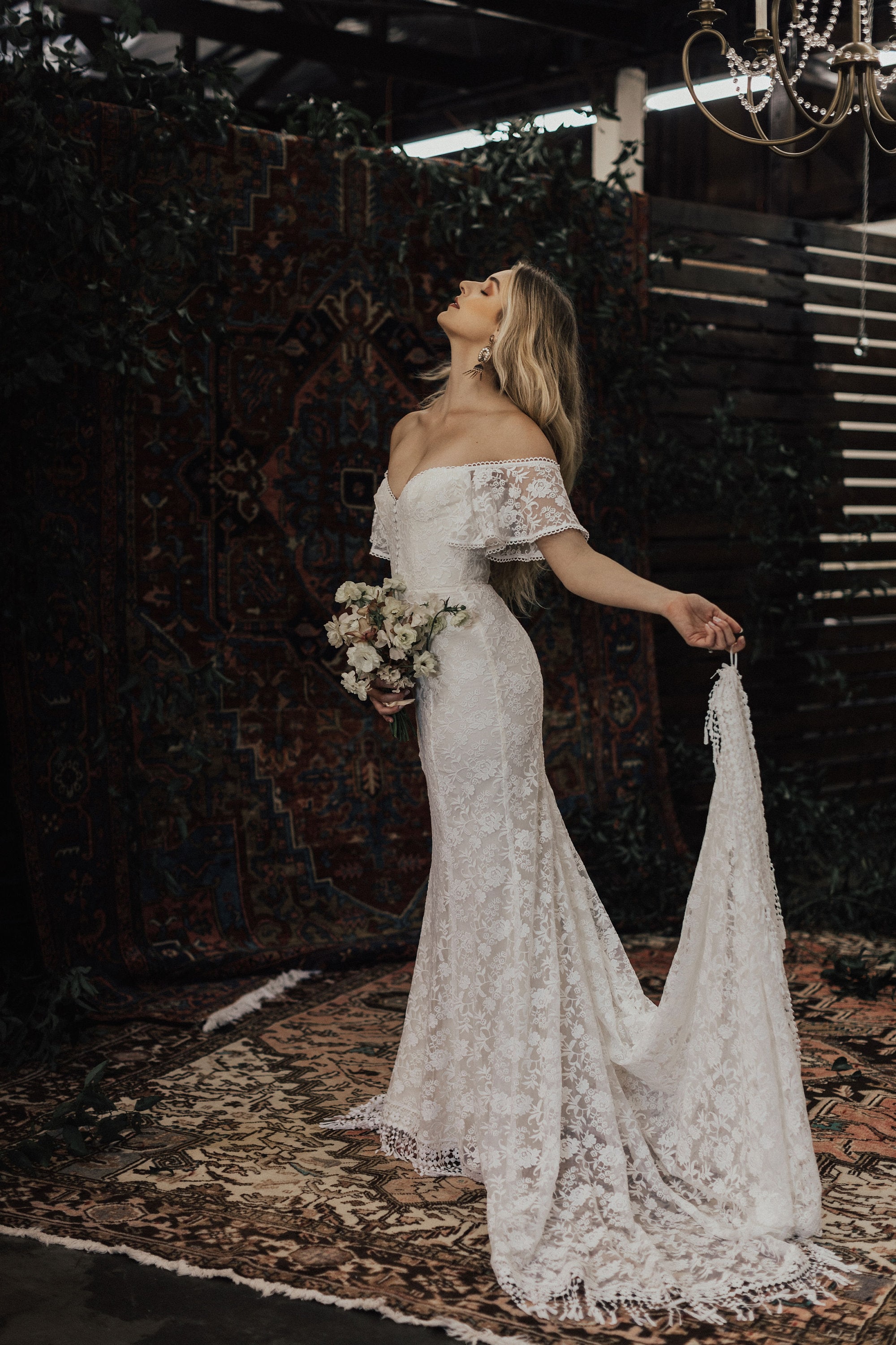 Callista Bohemian Wedding Dress. OFF ...