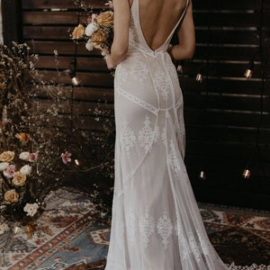 Exquisite Cecilia Lace Bohemian Wedding Dress For the LAID-BACK BRIDE image 4