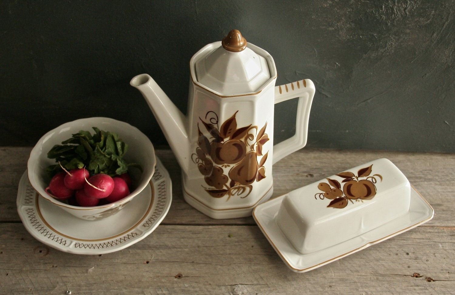 VINTAGE MIKASA ROMANO Stoneware Set: Terra Stone-#7118 (ss-q) - Etsy