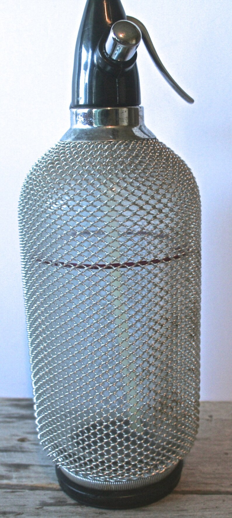 Large Collectible Vintage 1950s Czech Seltzer Bottle Soda Etsy