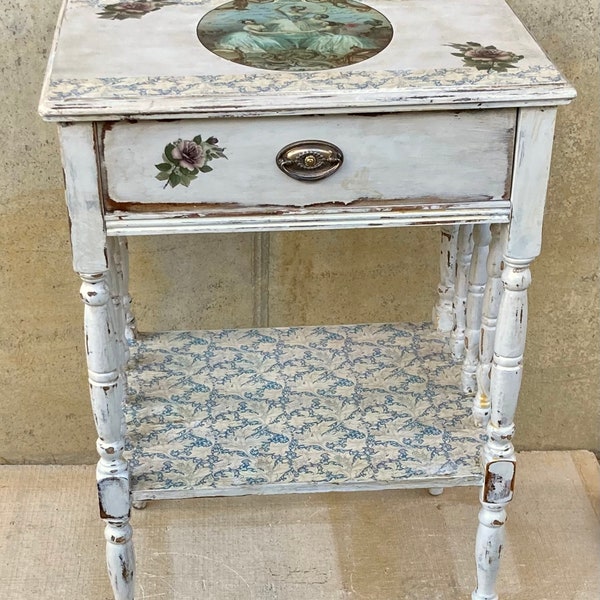 Upcycled End Tables Etsy