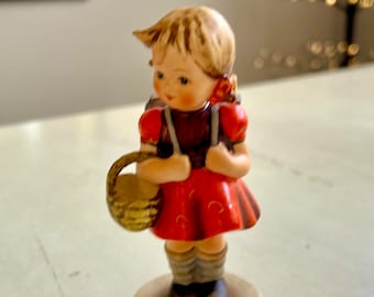 Figurine HUMMEL « ÉCOLIÈRE » vintage / Hummel vintage / Figurine Hummel des années 1960 / N° 80/1 / Goebel vintage / 1960-1972 / Primer Girl