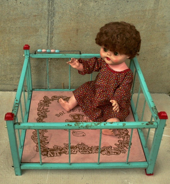 Antique playpen sales