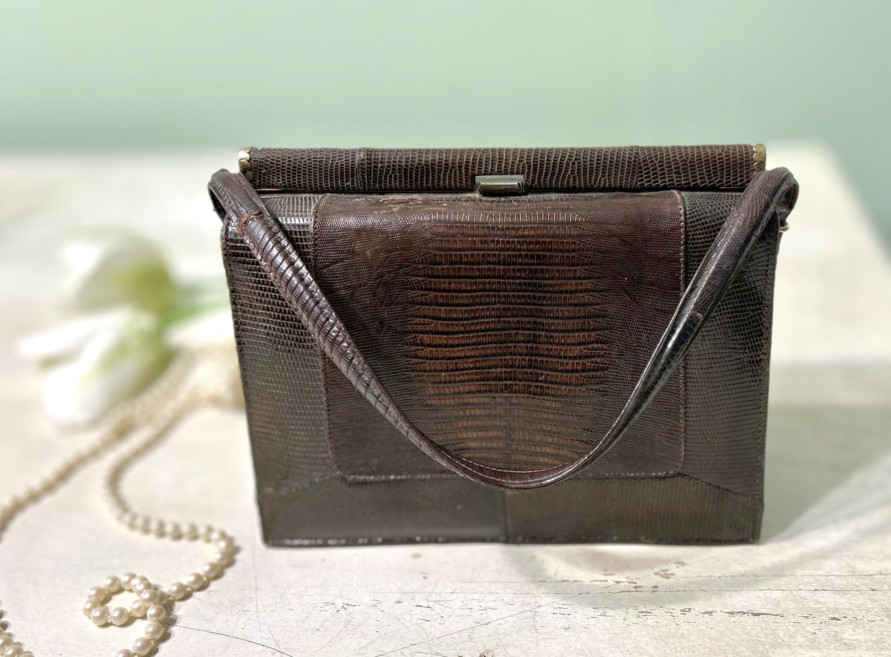 トカゲのハンドバッグ - Etsy 日本