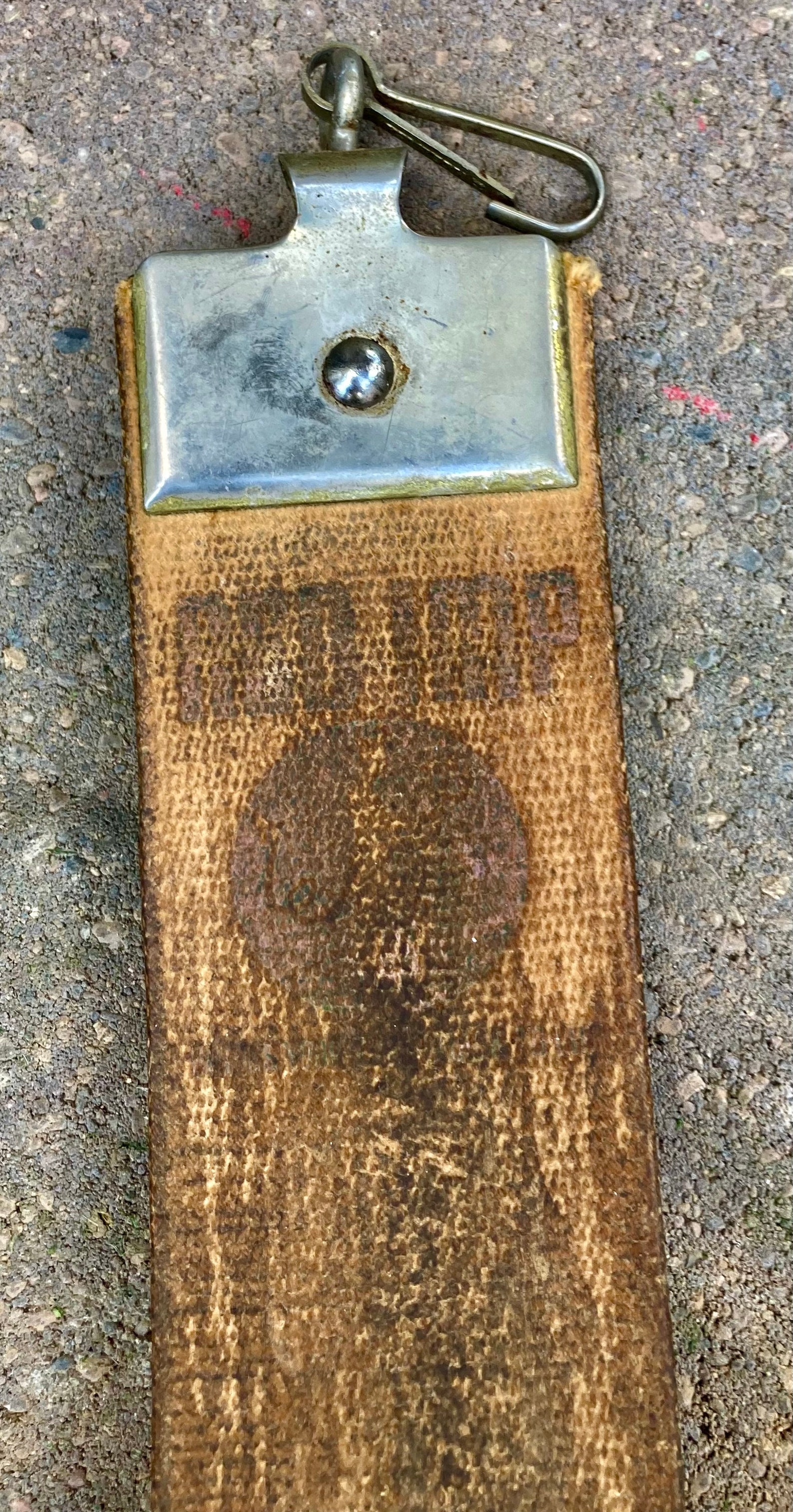 ANTIQUE LEATHER STROP / Antique Leather Razor Strop / Red Imp Etsy
