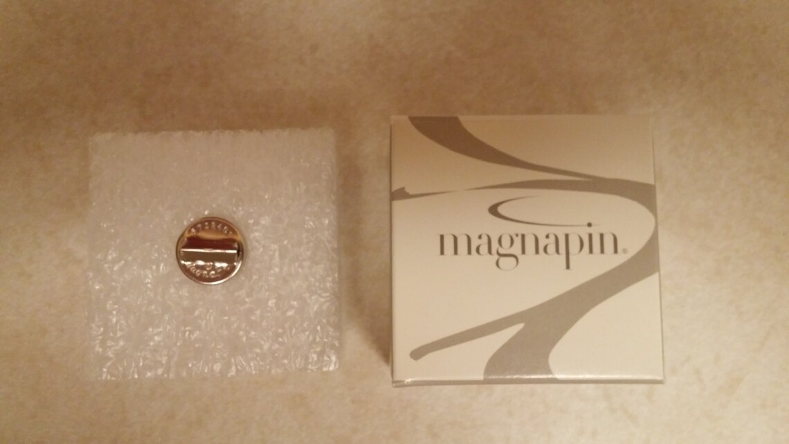 Magnetic Brooch Pin Holder Magnet - Never Puncture or Put Hole in Your ...