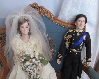 princess diana porcelain doll wedding dress