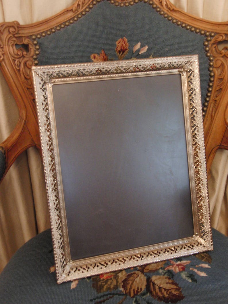 Vintage metal photo frame