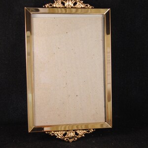 Vintage metal photo frame