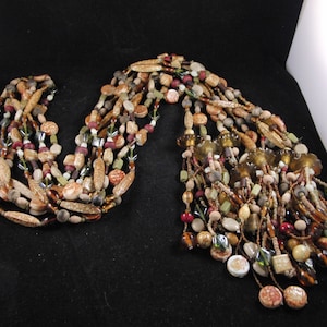 Vintage curtain holders/holdbacks with small stones (2 curtain holders)