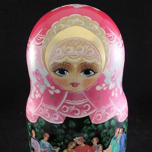Vintage Russian wooden doll (nesting doll &quot;Matrioshka&quot;)
