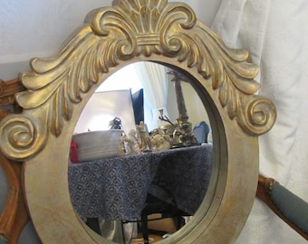 Vintage Victorian style wall mirror