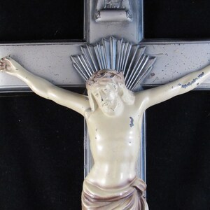 Vintage metal crucifixion