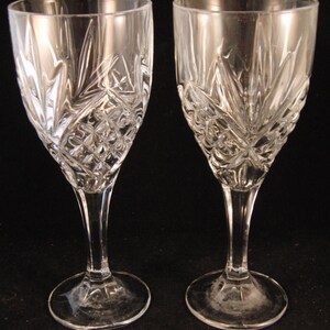 Genuine crystal wine glasses 3 glasses image 2