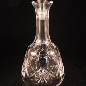 Vintage crystal decanter by Atlantis