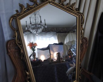 Antique Victorian style mirror by Syroco