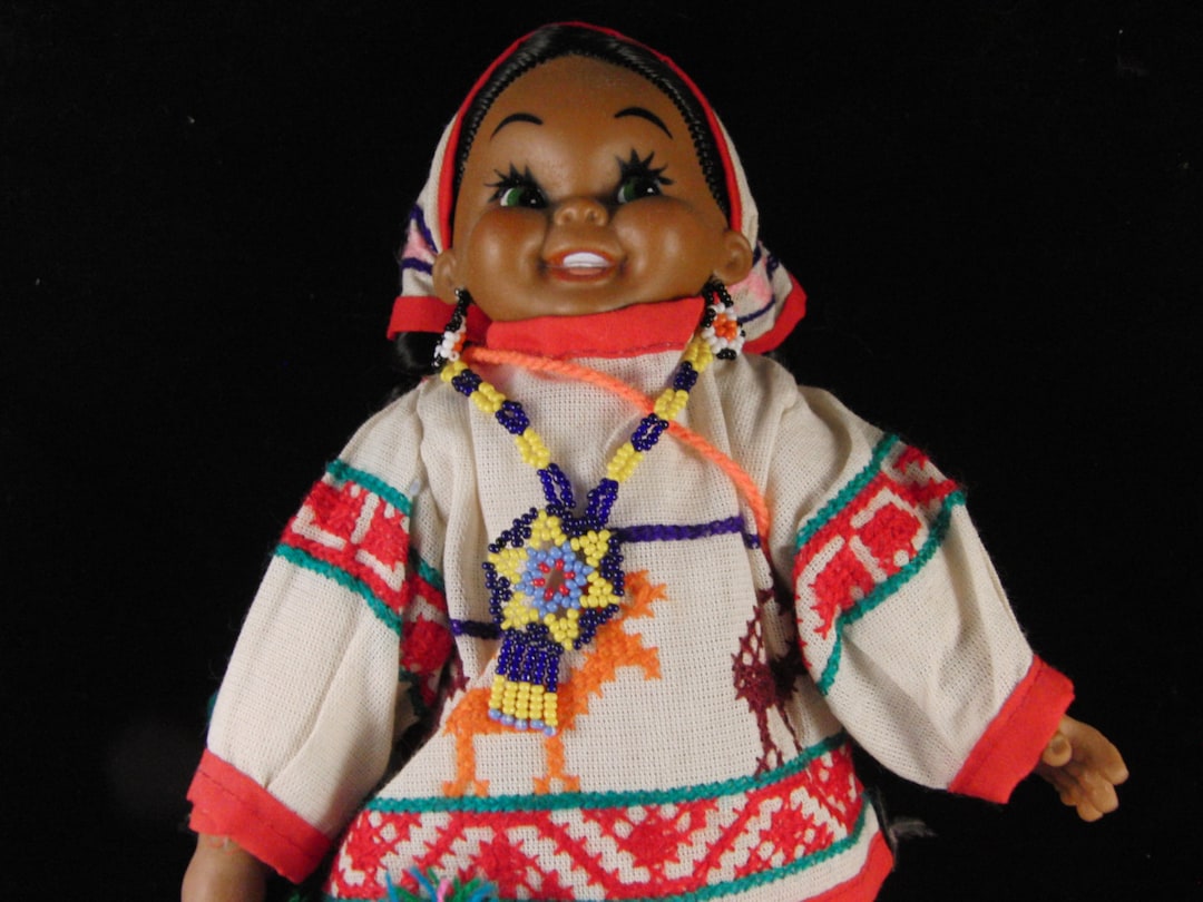 Doll in the Red Dress in Spanish Costume Etsy