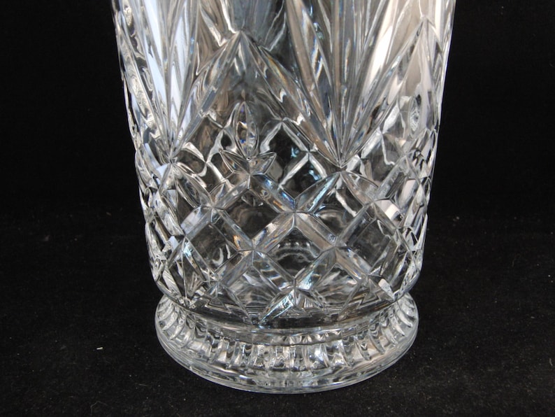 Genuine Lead Crystal Vase by Deplomb Crystal U.S.A. Etsy