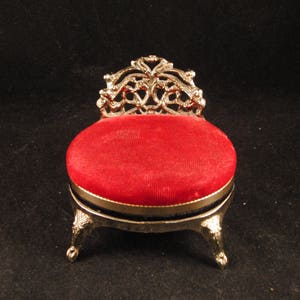 Small red jewelry box