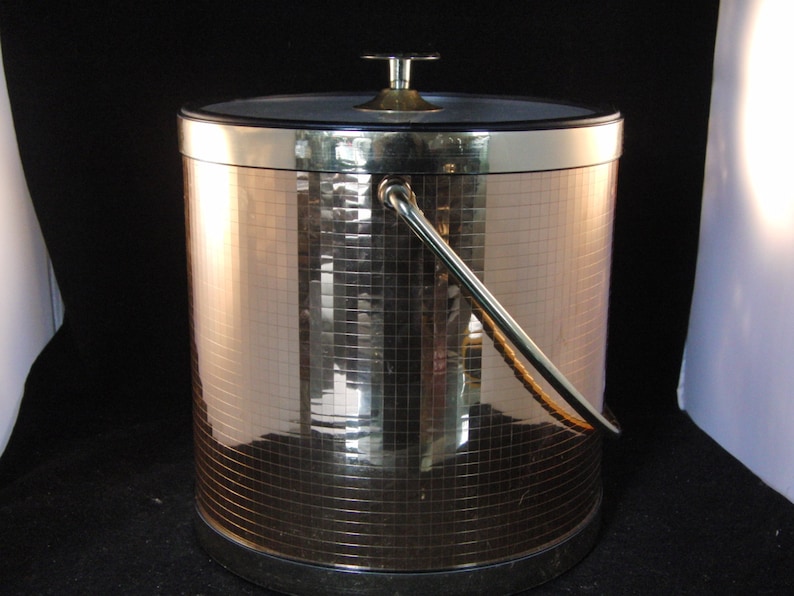 Vintage Ice Bucket Made by Kraftware Etsy