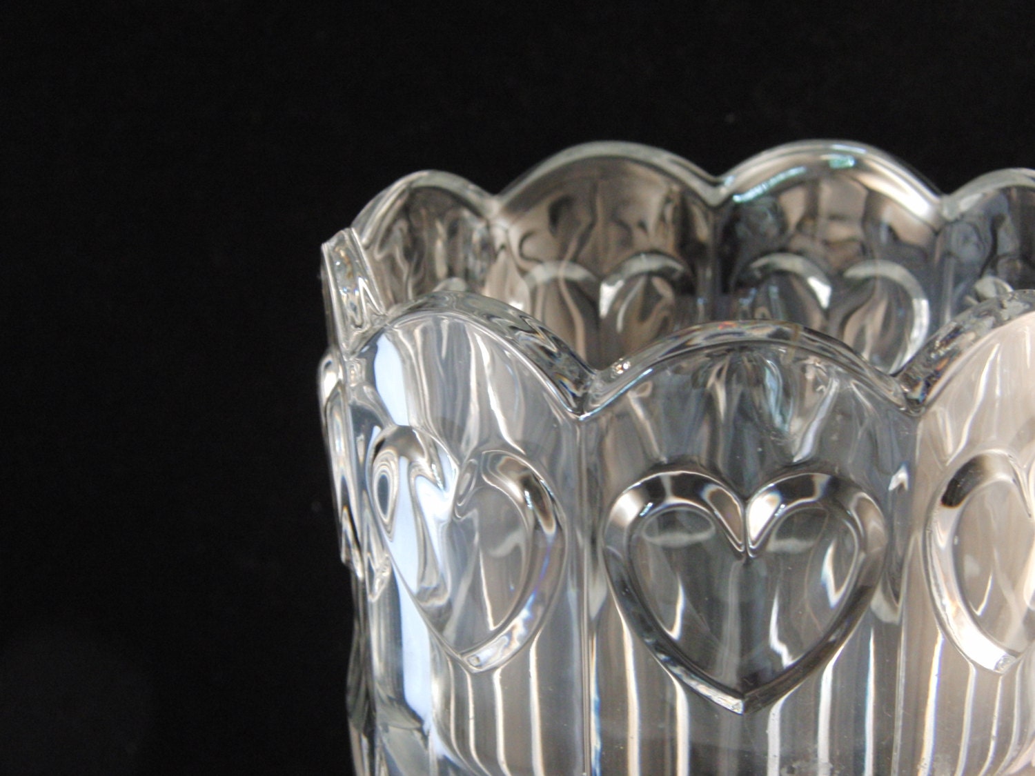 Genuine crystal vase Etsy