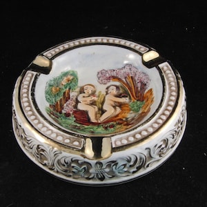 Capodimonte Ashtray - Etsy