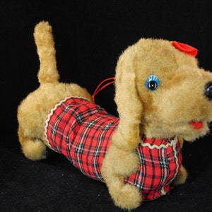 Vintage dog toy Dachshund