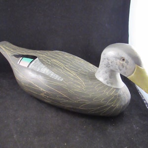 Vintage gray duck