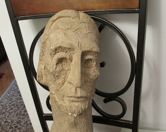 Vintage bust of Jesus signed by Leonardo