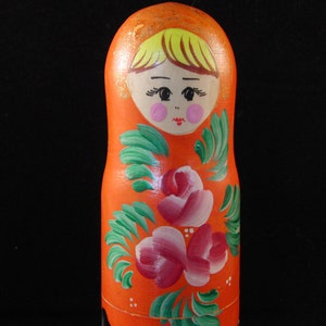 Vintage Russian wooden doll (nesting doll &quot;Matrioshka&quot;)