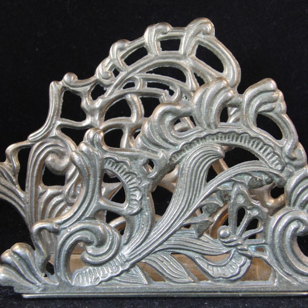 Marble and Brass Napkin Holder Etsy