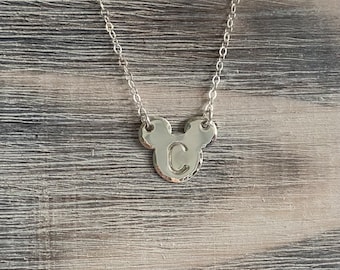 Mouse ears necklace, gold filled, sterling silver, dreams are forever necklace, mouse magic  necklace