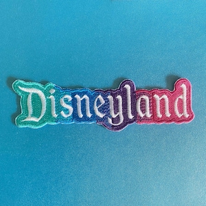 Disneyland inspired 70th magical patch, happiest place theme park patch, iron on patch