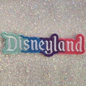 Disneyland inspired Embroidered Iron On Patch, 70th Anniversary