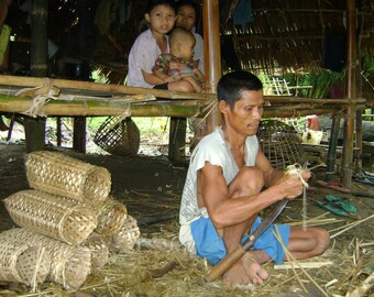 Basket Making Basketry 30 Bk CD Indian Weaving Designs Raffia Baskets Handicraft