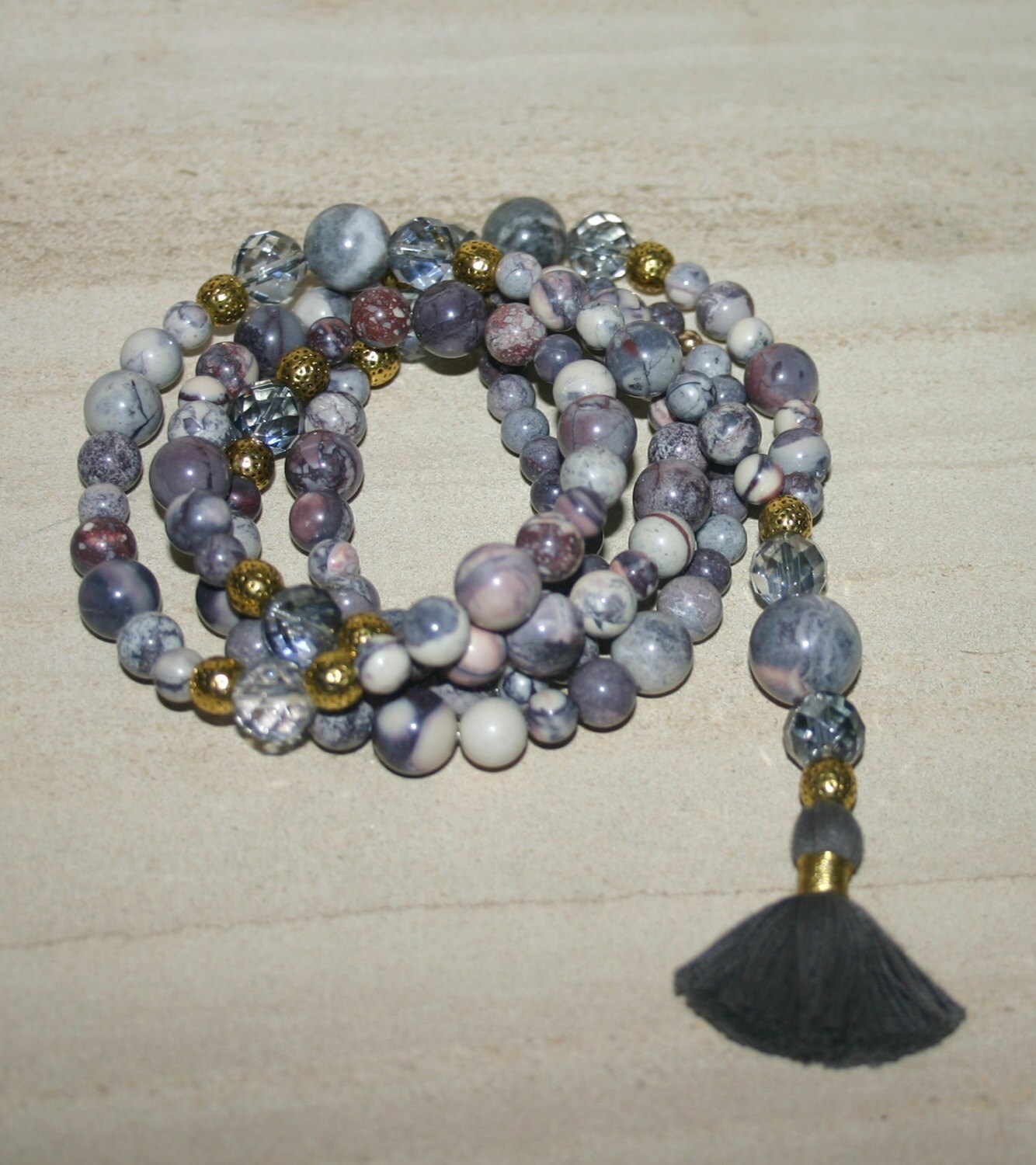 108 BEAD COUNTING MALA...Prayer Bead Mala...Meditation Mala Etsy