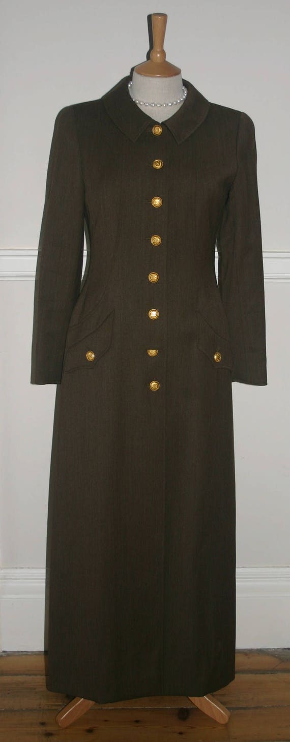 CHANEL MILITARY COAT, Trench Coat, Chanel Gold Bu