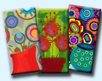 Butterflies and Dragonflies - Digital Collage Sheet - 1 X 2 Inch Domino ...