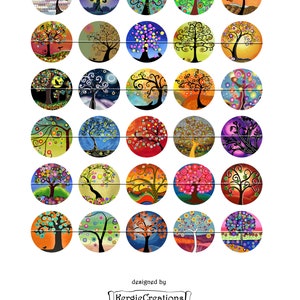 FUNKY TREES II - 30 X 1