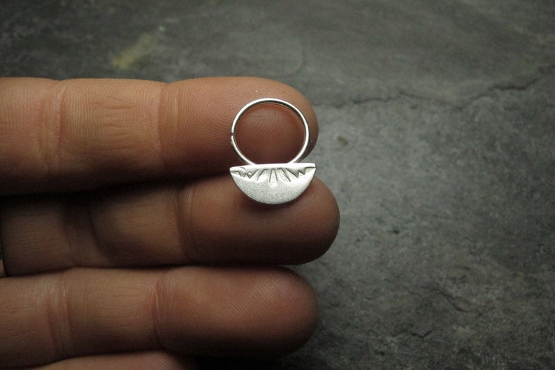 Men/'s Single Hoop Earring Choose Gauge Unisex