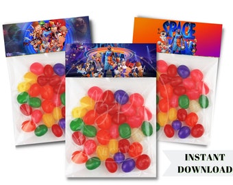 Get Ready for Blast Off with Space Jam Themed Boys Birthday Party Space Jam PNGs Basketball Fun and Goody Bags with Space Jam Characters