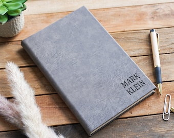 Personalized Laser Engraved Journal Notebook